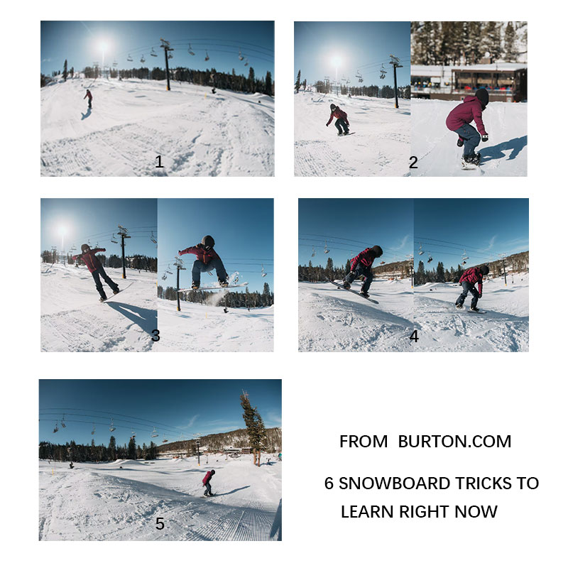 What are the aerial tricks in skiing?