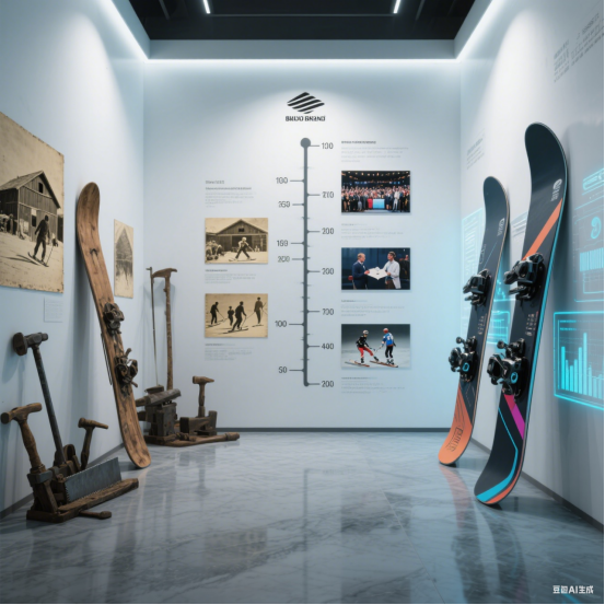 Do you know which brand made the world’s first modern snowboard?