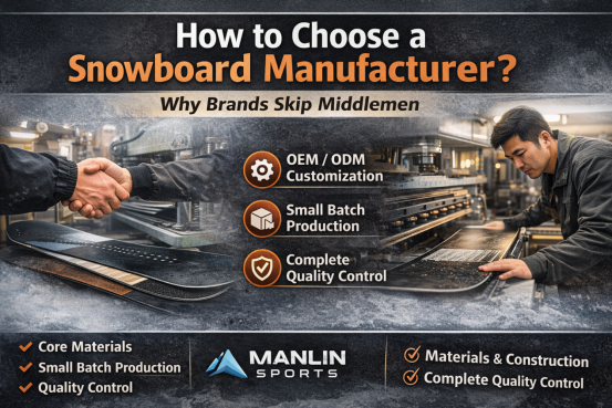 custom snowboard manufacturer production line-manlin sports